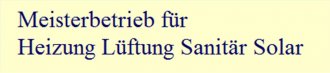 Heinz-Jürgen Haase Heizung Lüftung Sanitär Solar   